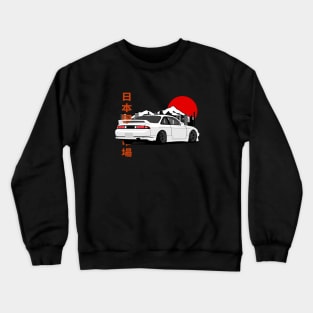 Nissan Silvia S14 Back View Crewneck Sweatshirt